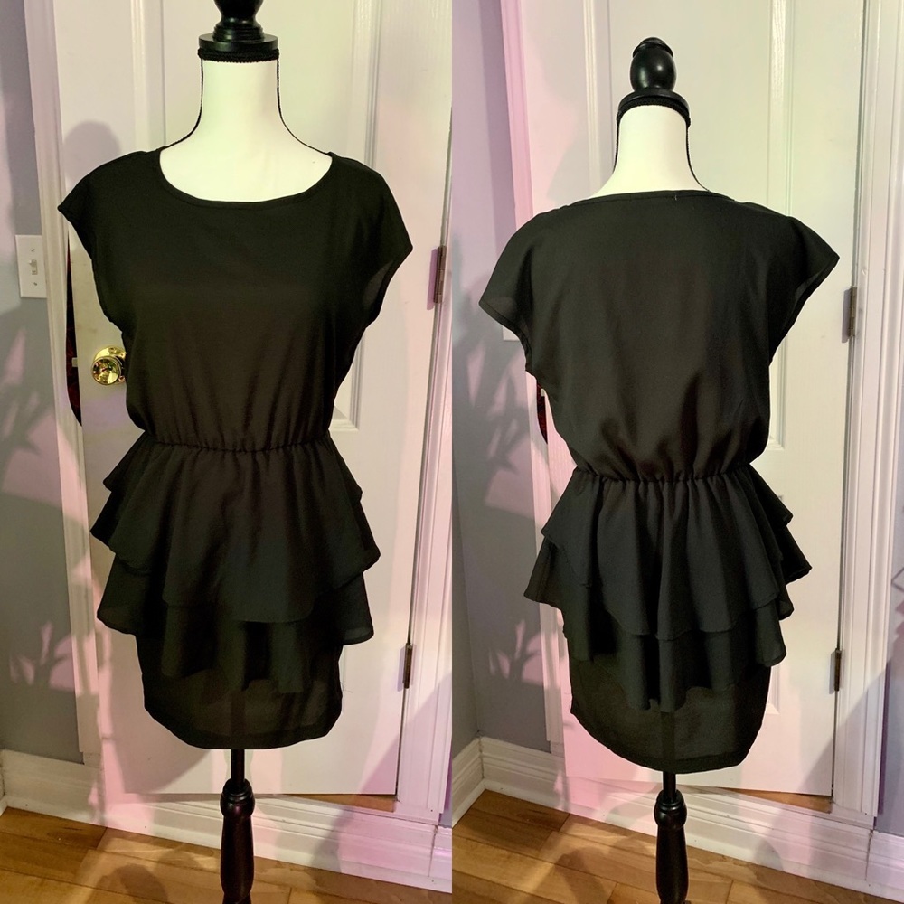 Liberty Love Juniors Black Dress